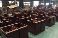 根據辦公家具訂單制定嚴謹生產計劃,辦公家具工廠年前最后沖刺